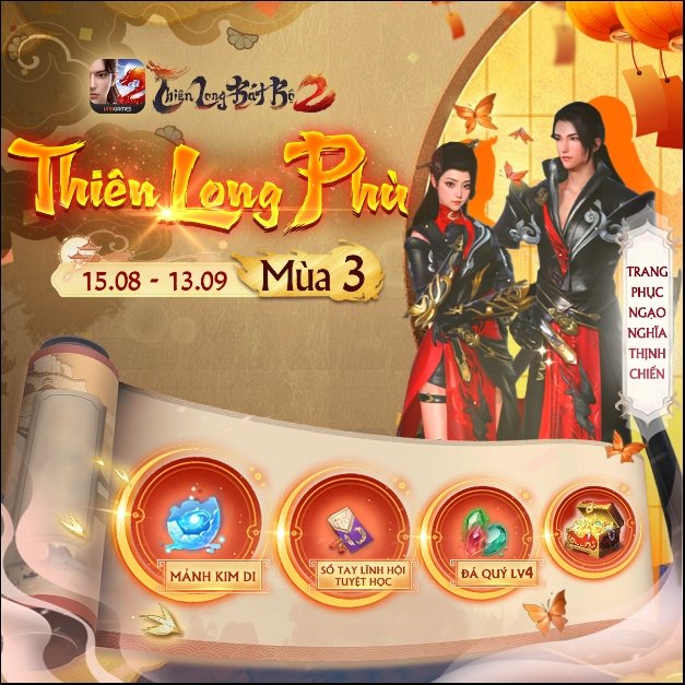 1-0-2 things that only exist in Thien Long Phu season 3 that TLBB2 VNG gamers should not miss 3